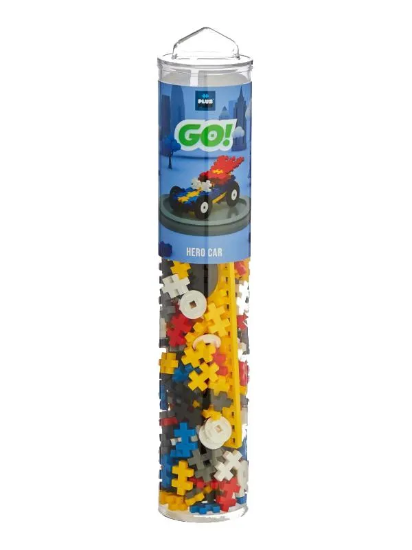 Plus-Plus Colour Cars Hero - 200 Pcs Tube