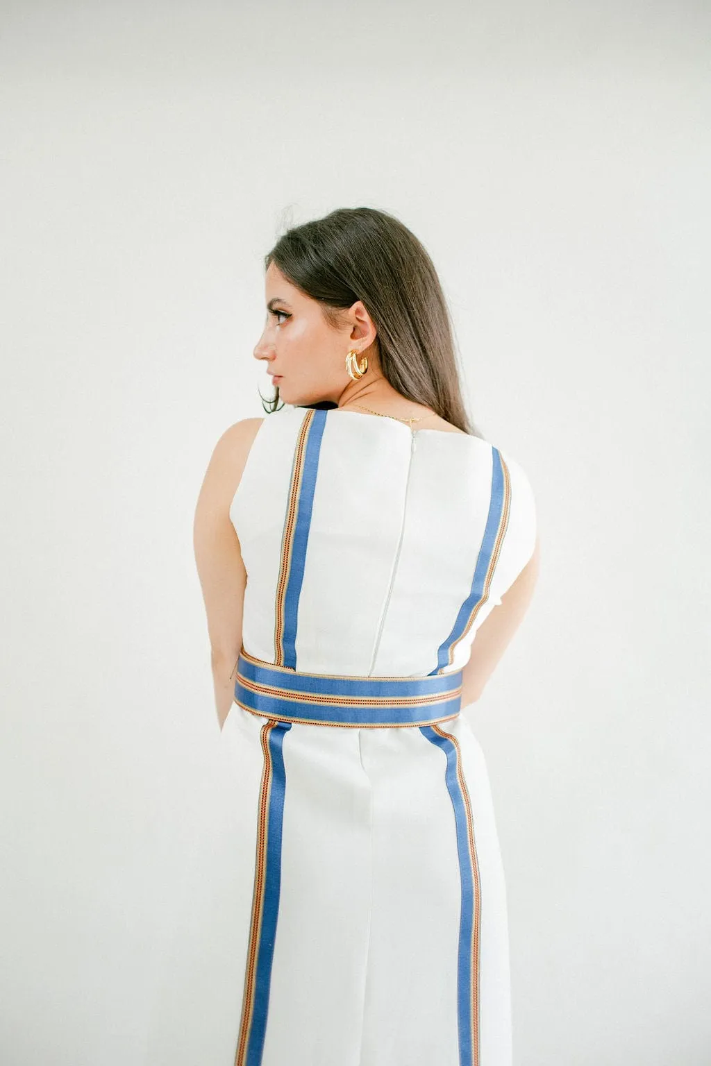 Samar - Hand Embroidered Saya Palestinian Dress