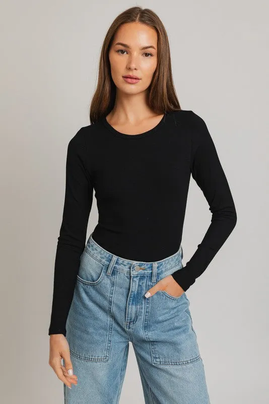 Simply Basic Knit Bodysuit