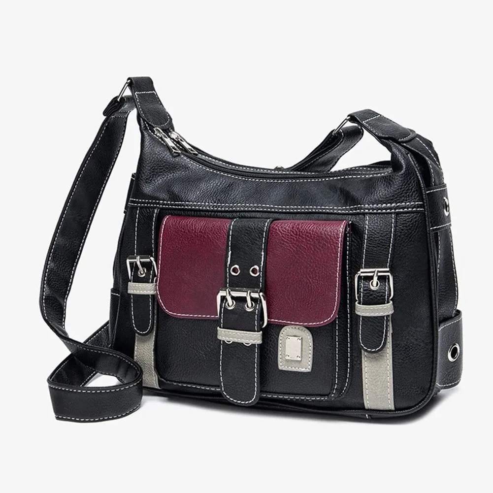 Sophia | Vintage Vegan Leather Bag