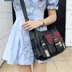 Sophia | Vintage Vegan Leather Bag