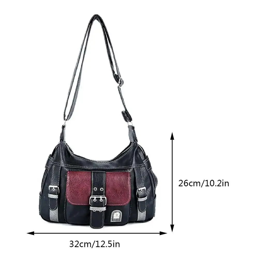 Sophia | Vintage Vegan Leather Bag