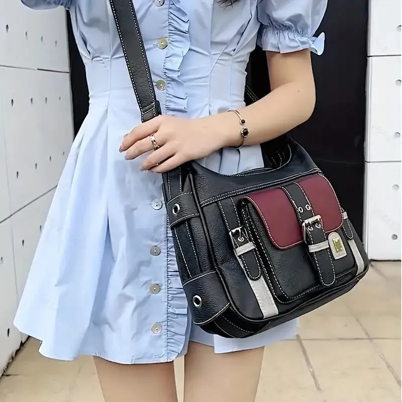 Sophia | Vintage Vegan Leather Bag