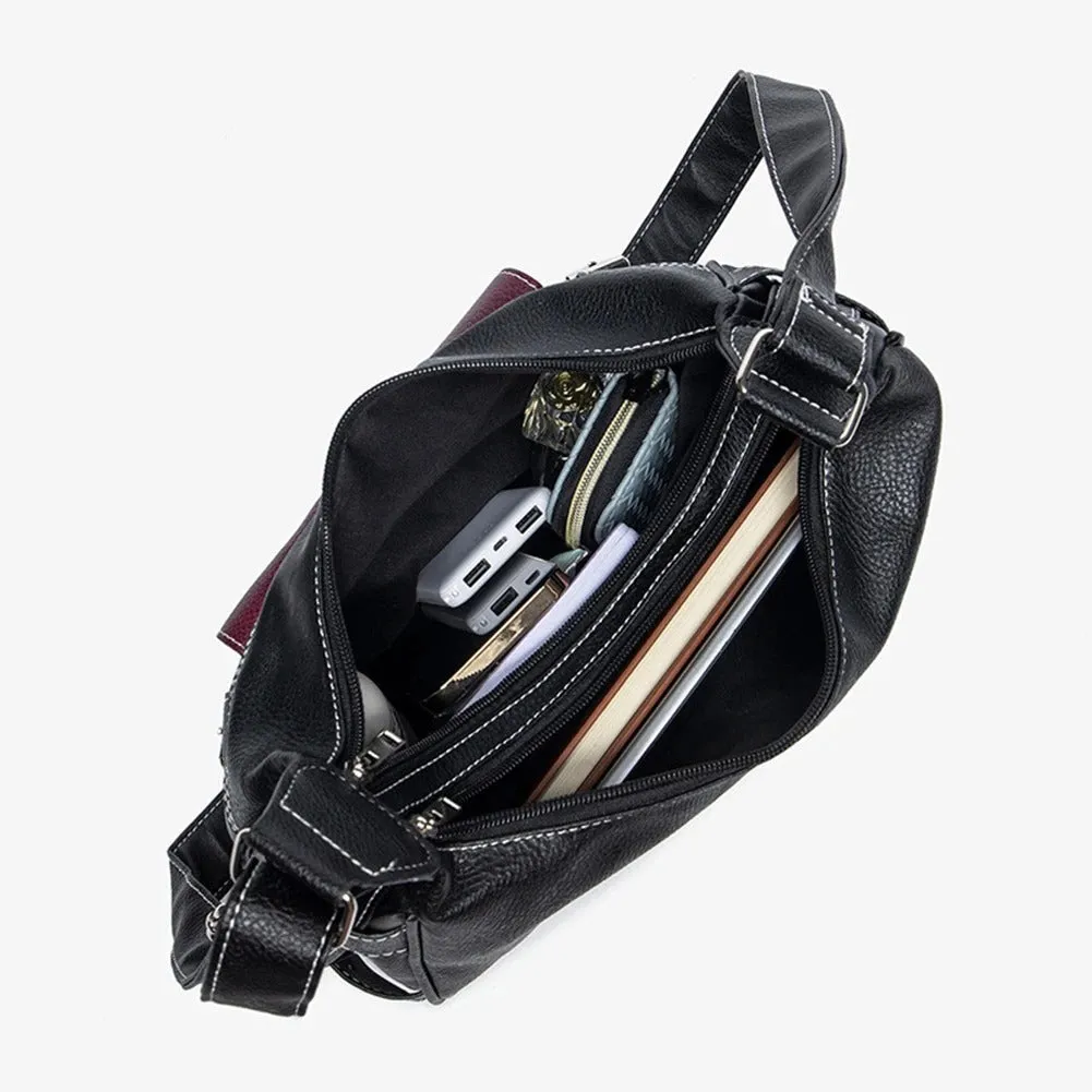 Sophia | Vintage Vegan Leather Bag
