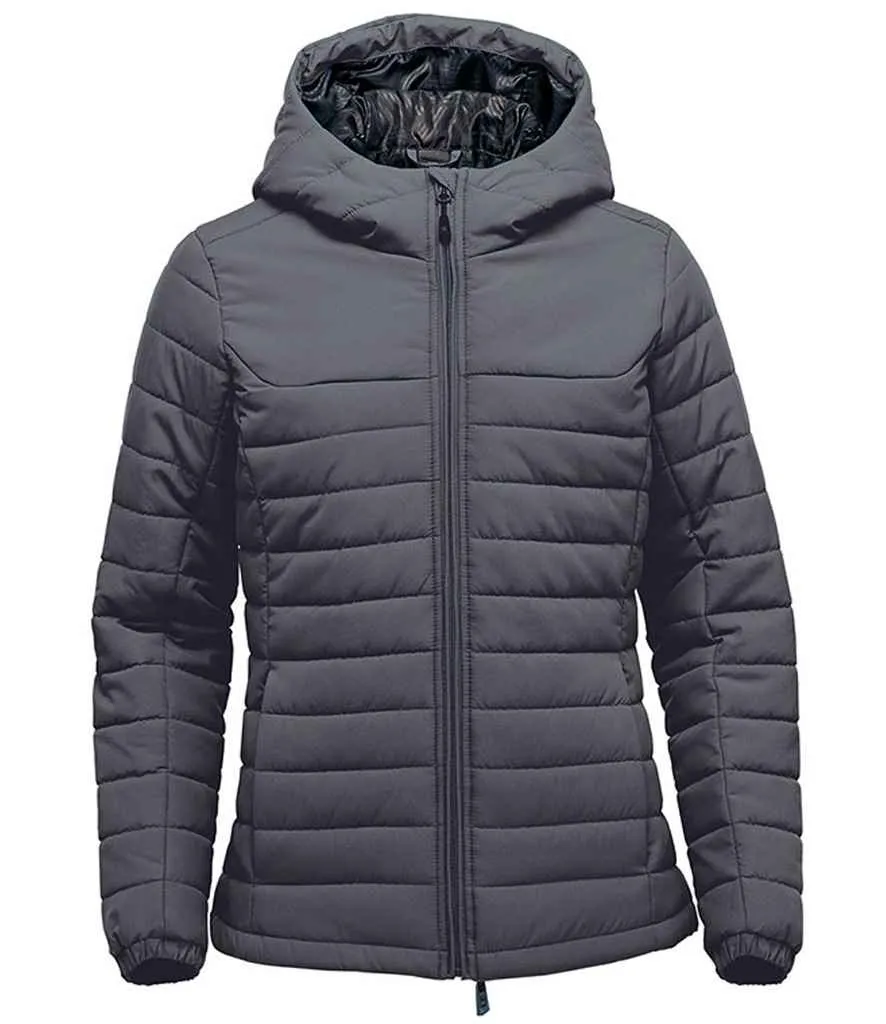 Stormtech Ladies Nautilus Quilted Hooded Jacket | Dolphin