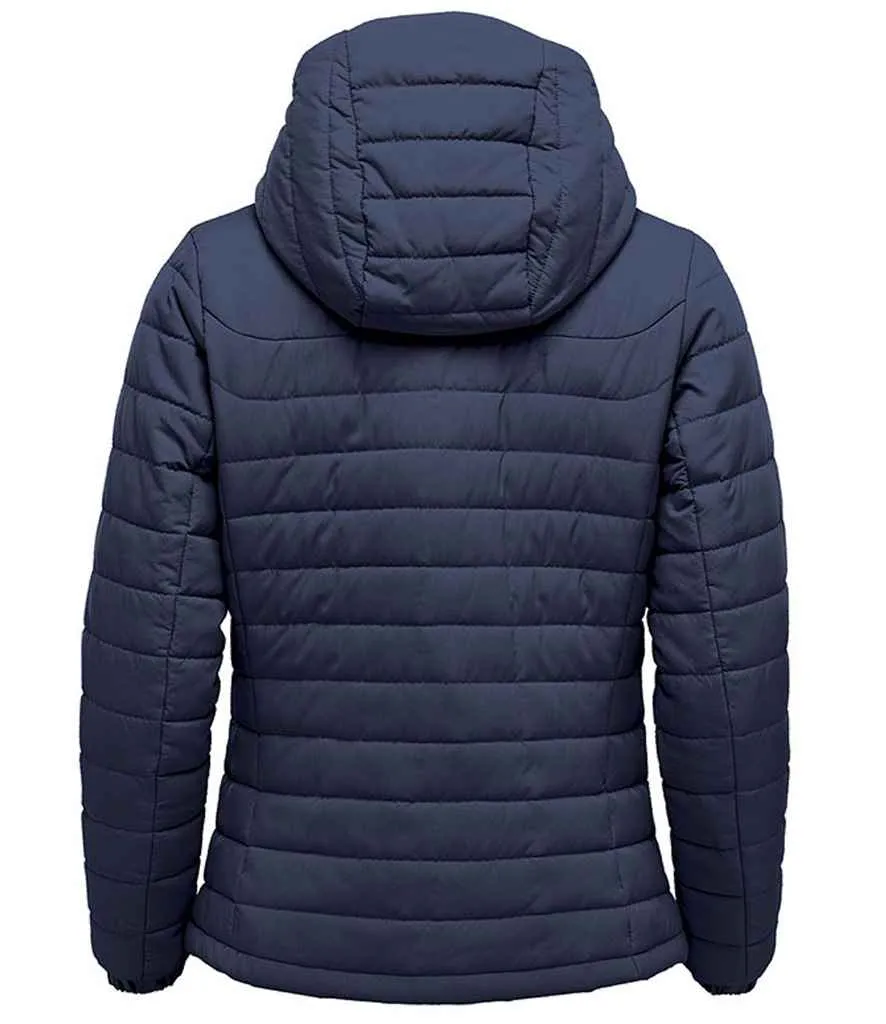 Stormtech Ladies Nautilus Quilted Hooded Jacket | Navy