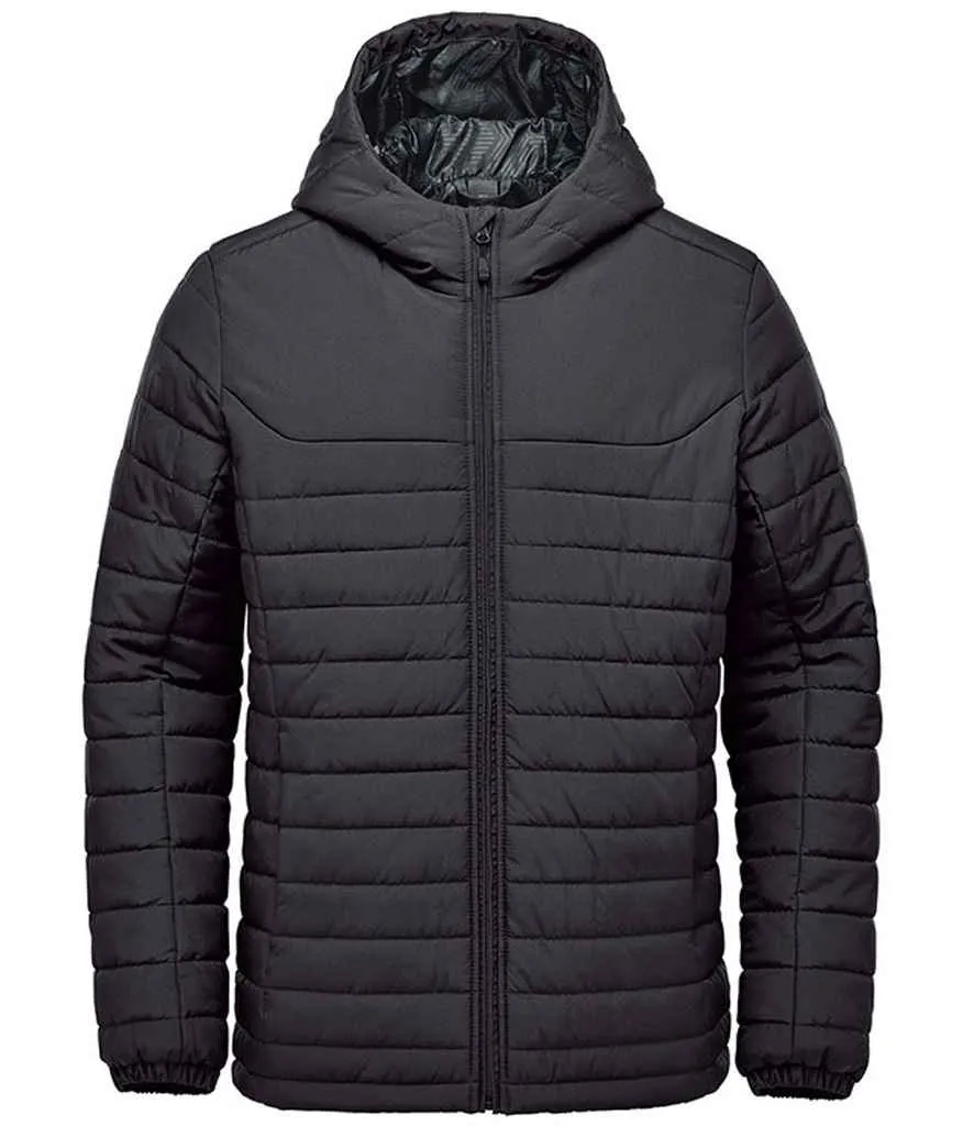 Stormtech Nautilus Quilted Hooded Jacket | Black