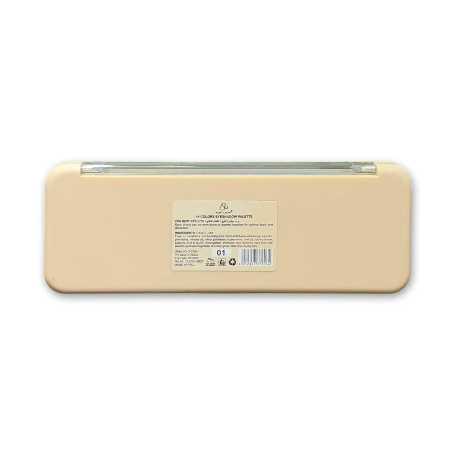 Top Lady Eyeshadow Palette 16g