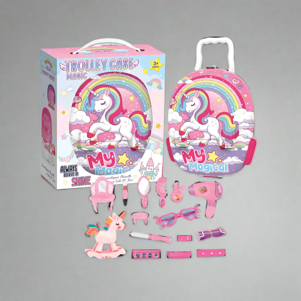 TOYBLISS MAGICAL TROLLEY CASE PLAYSET
