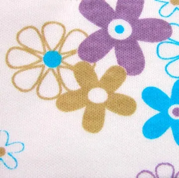 Turquoise Pop Flower Chemo Sleep Cap