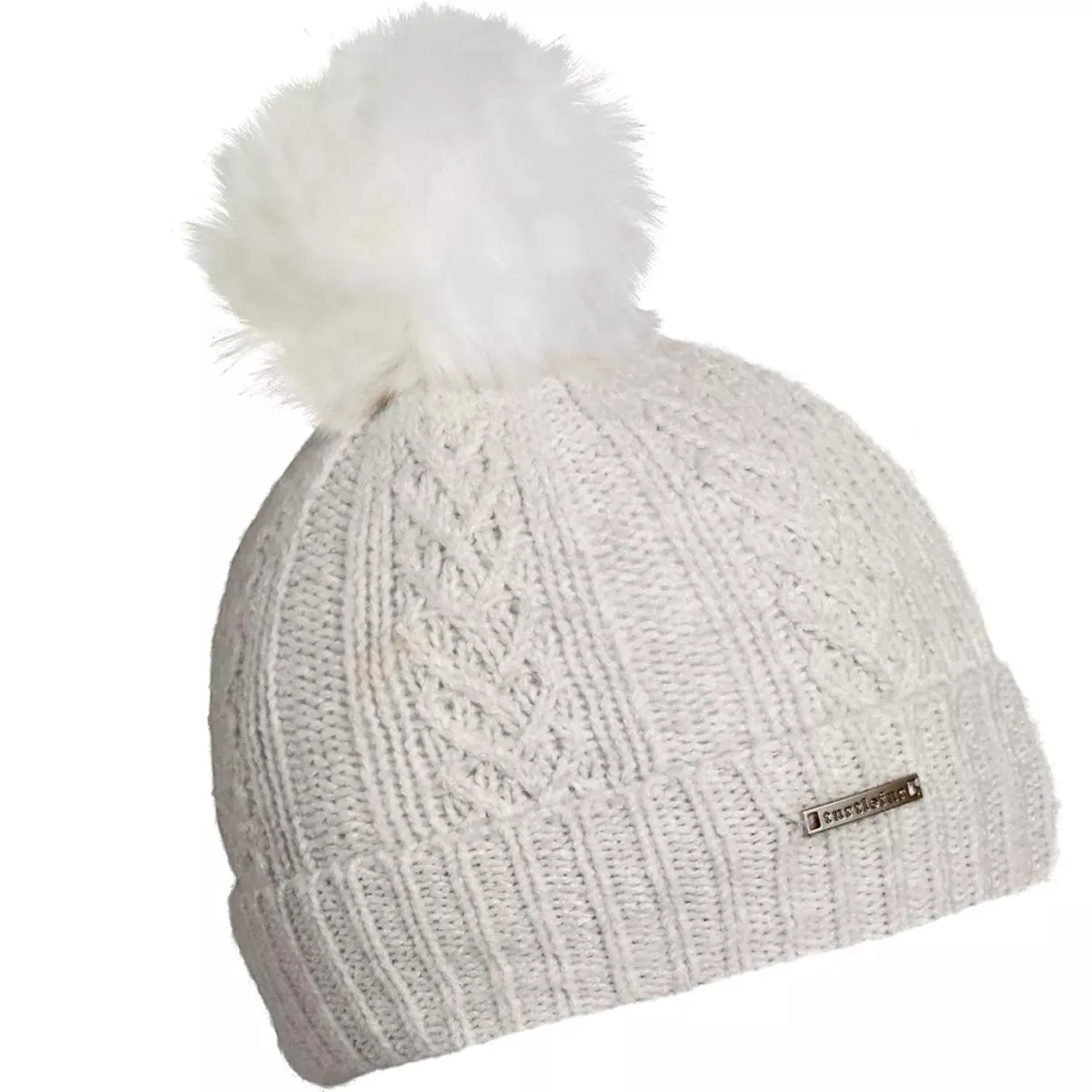 Turtle Fur Women's Recycled Lindsey Pom Beanie