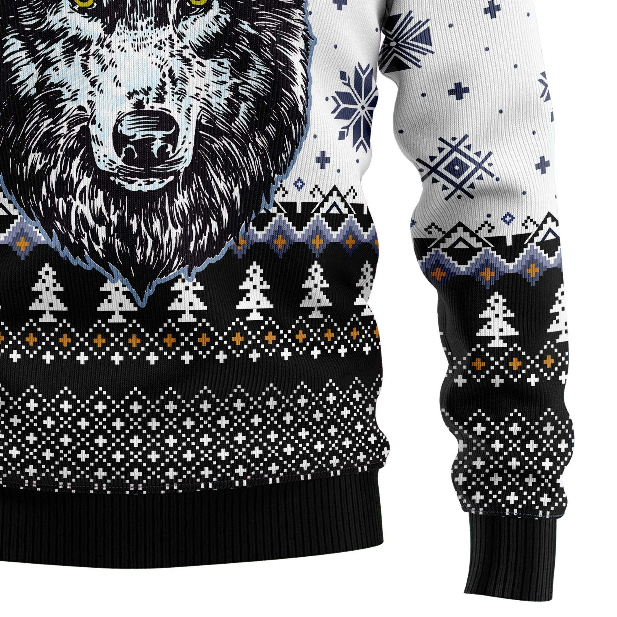 Ugly Christmas Wool Sweater JulesRoche All-Over Print