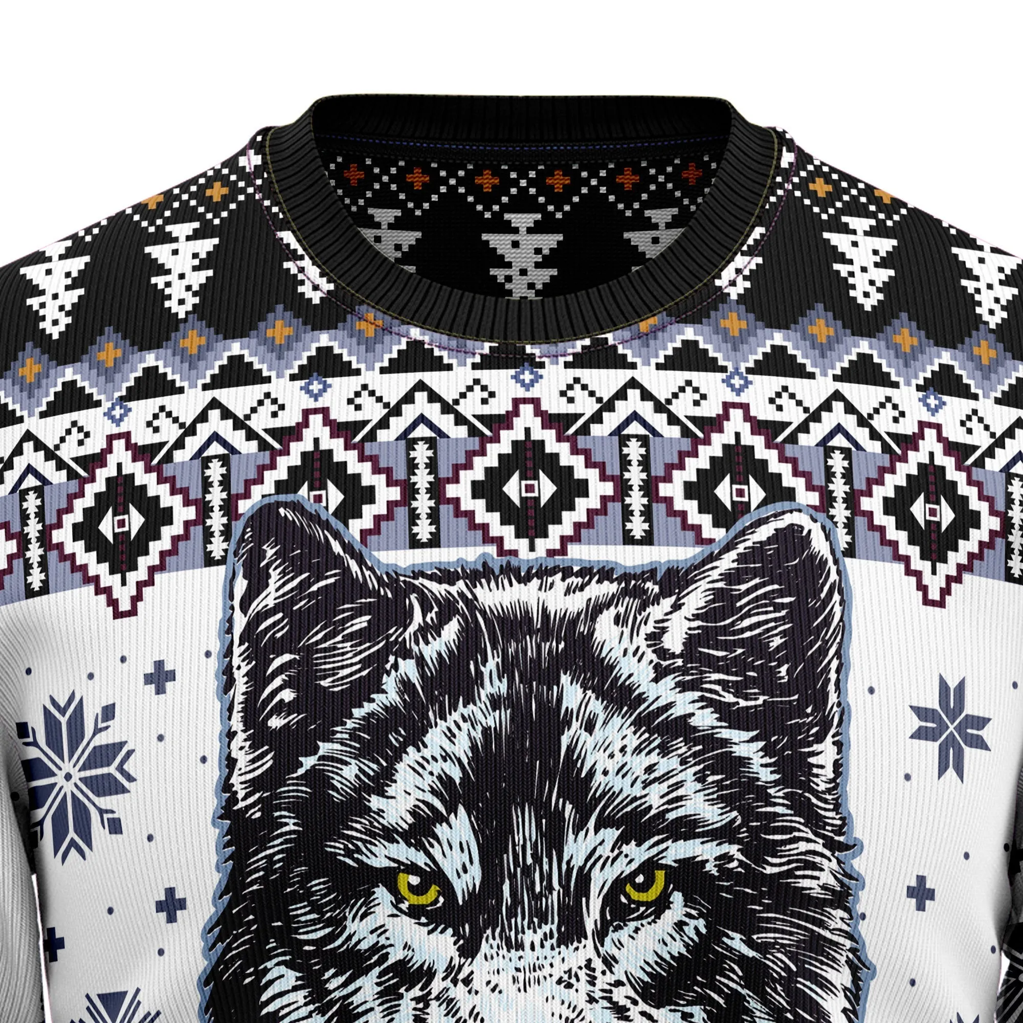 Ugly Christmas Wool Sweater JulesRoche All-Over Print
