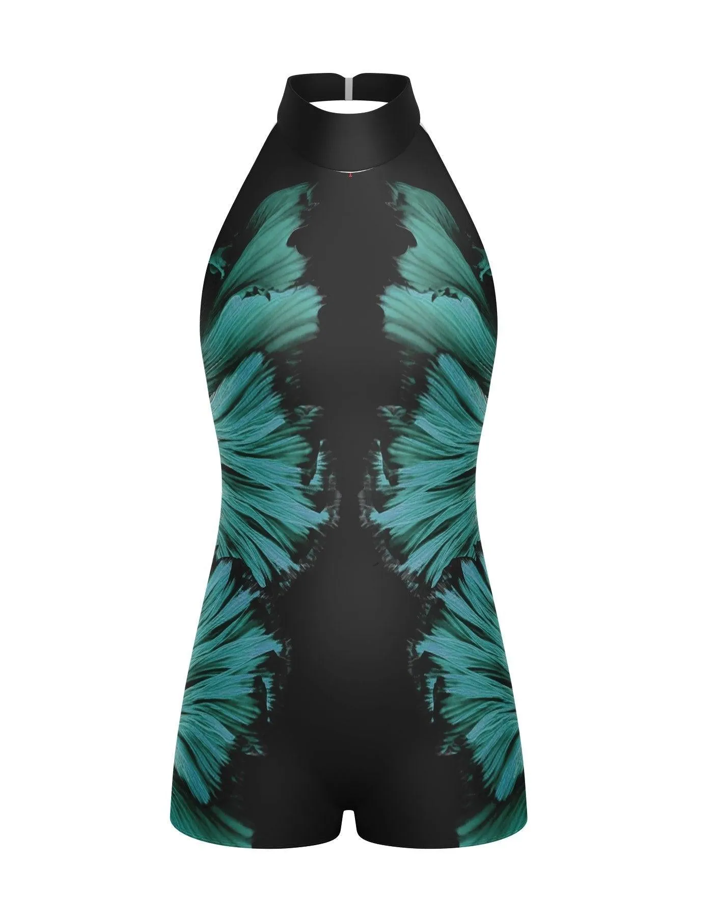 Vibrant Halter Biketard