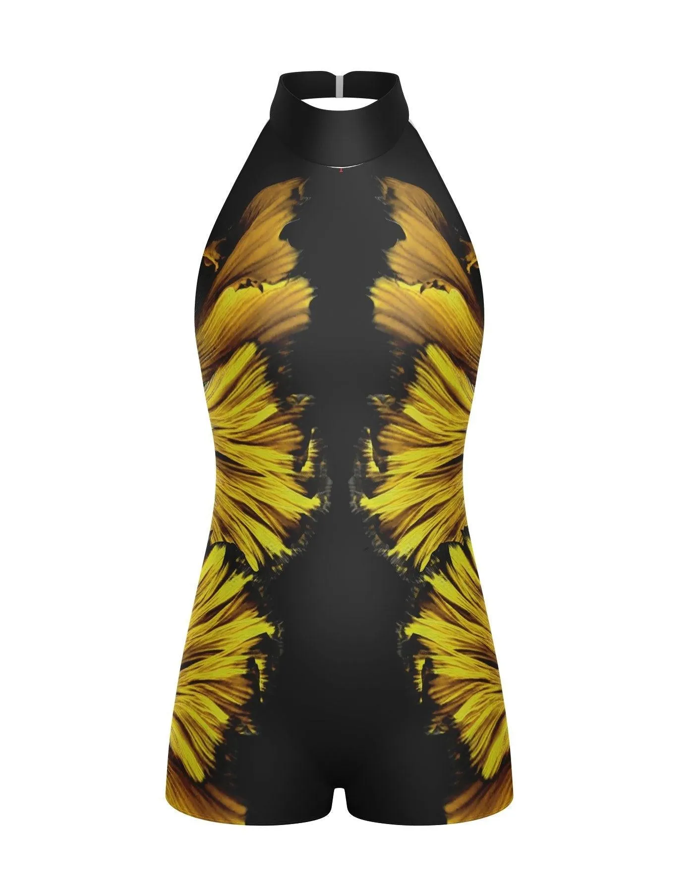 Vibrant Halter Biketard