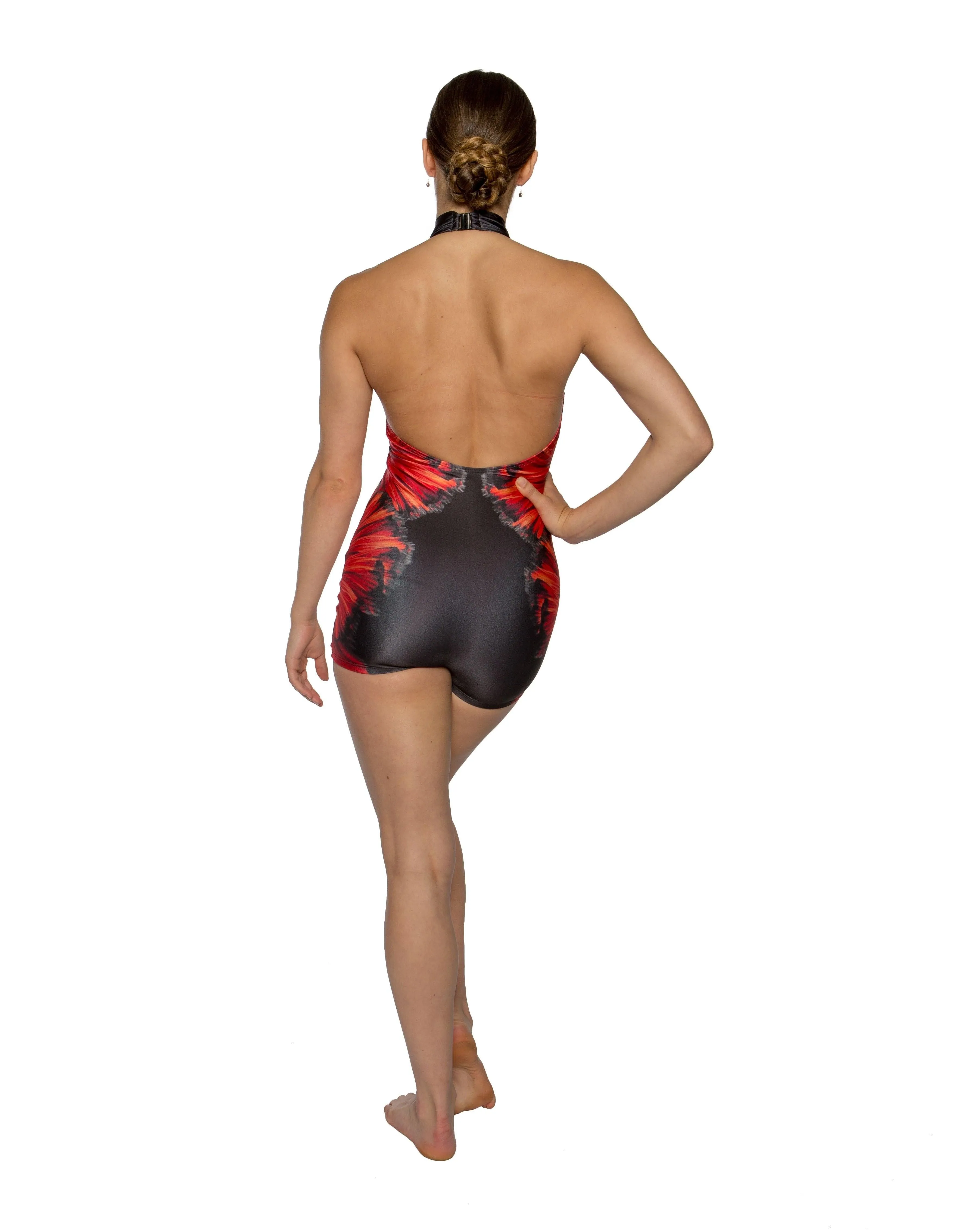 Vibrant Halter Biketard