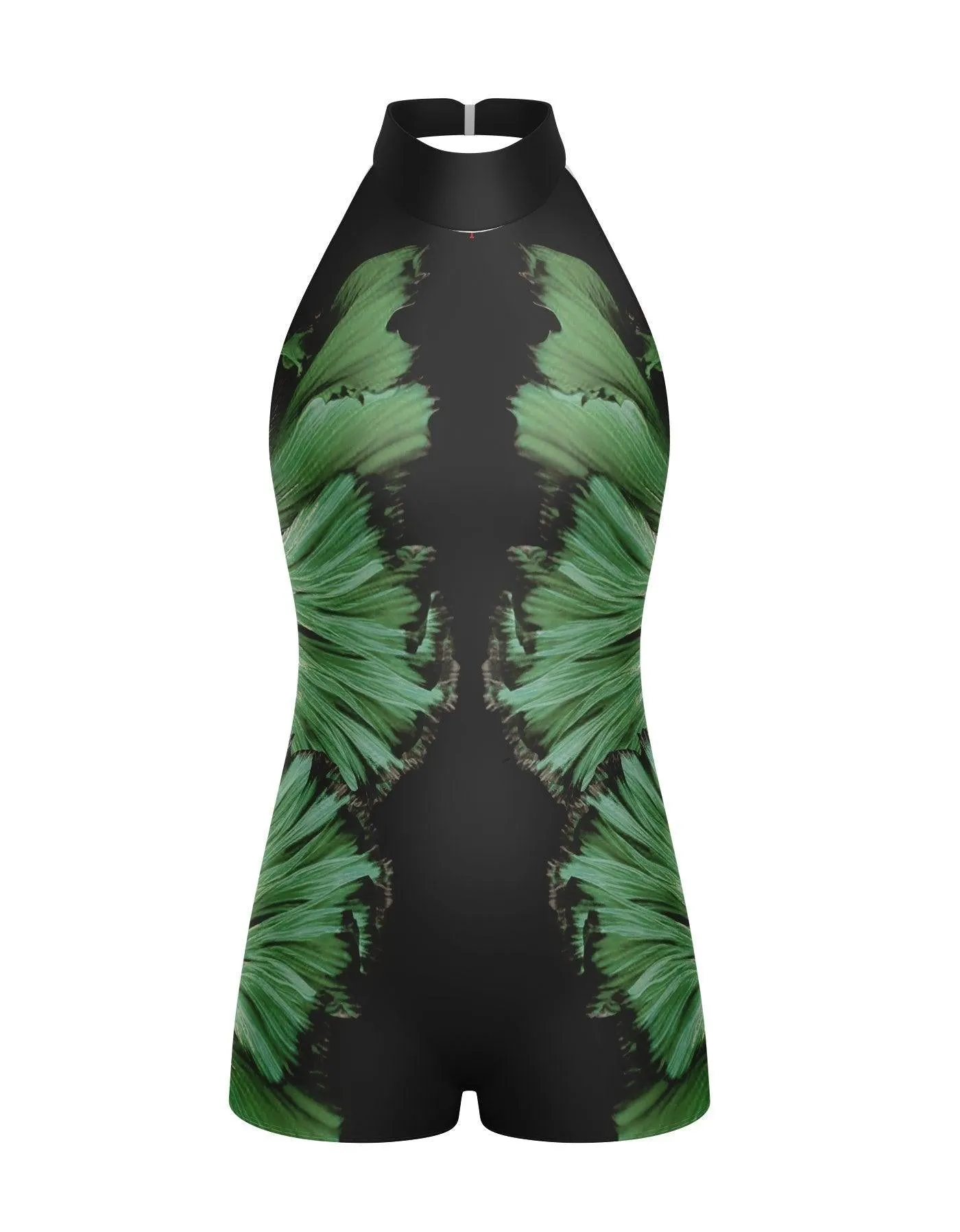 Vibrant Halter Biketard