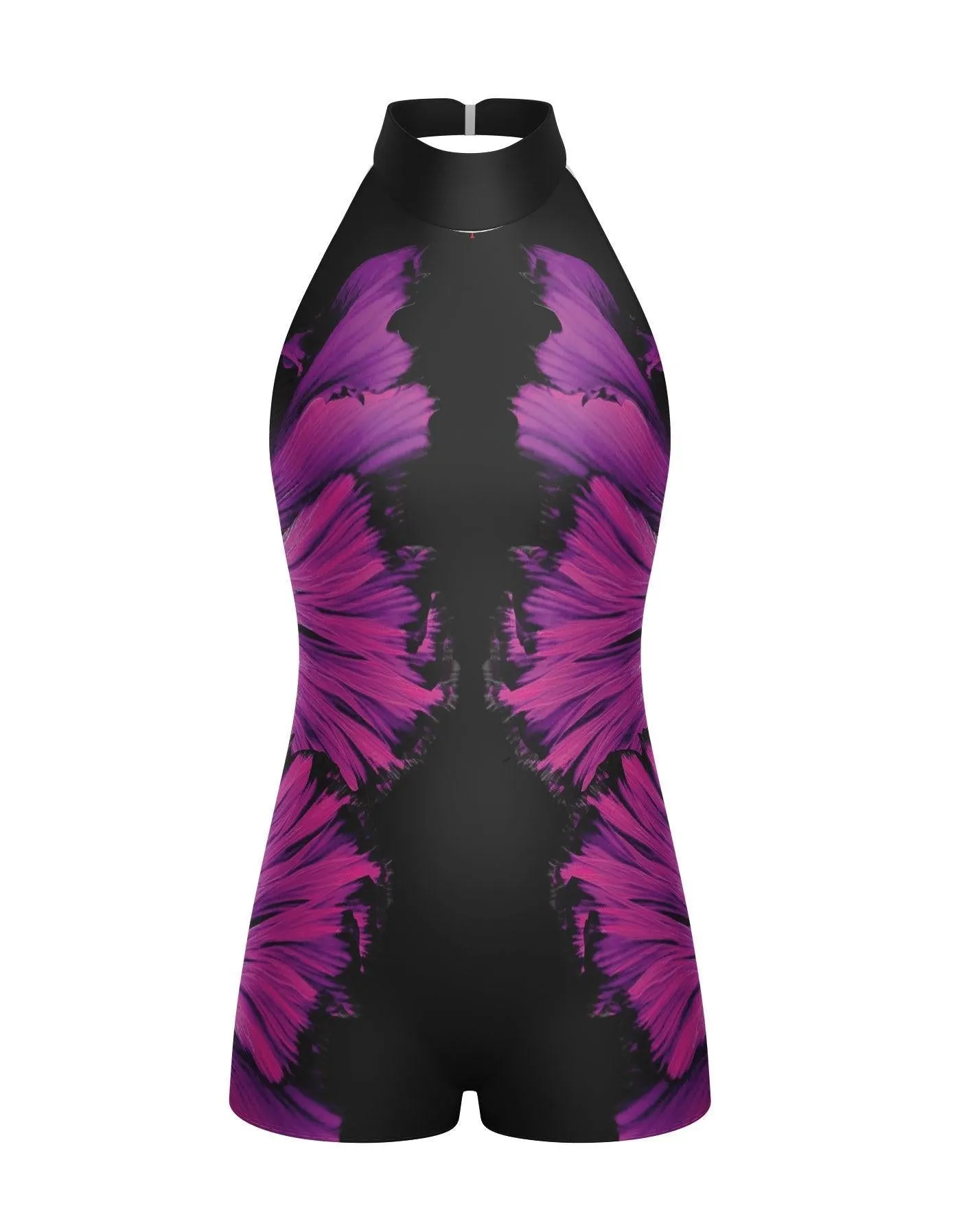 Vibrant Halter Biketard