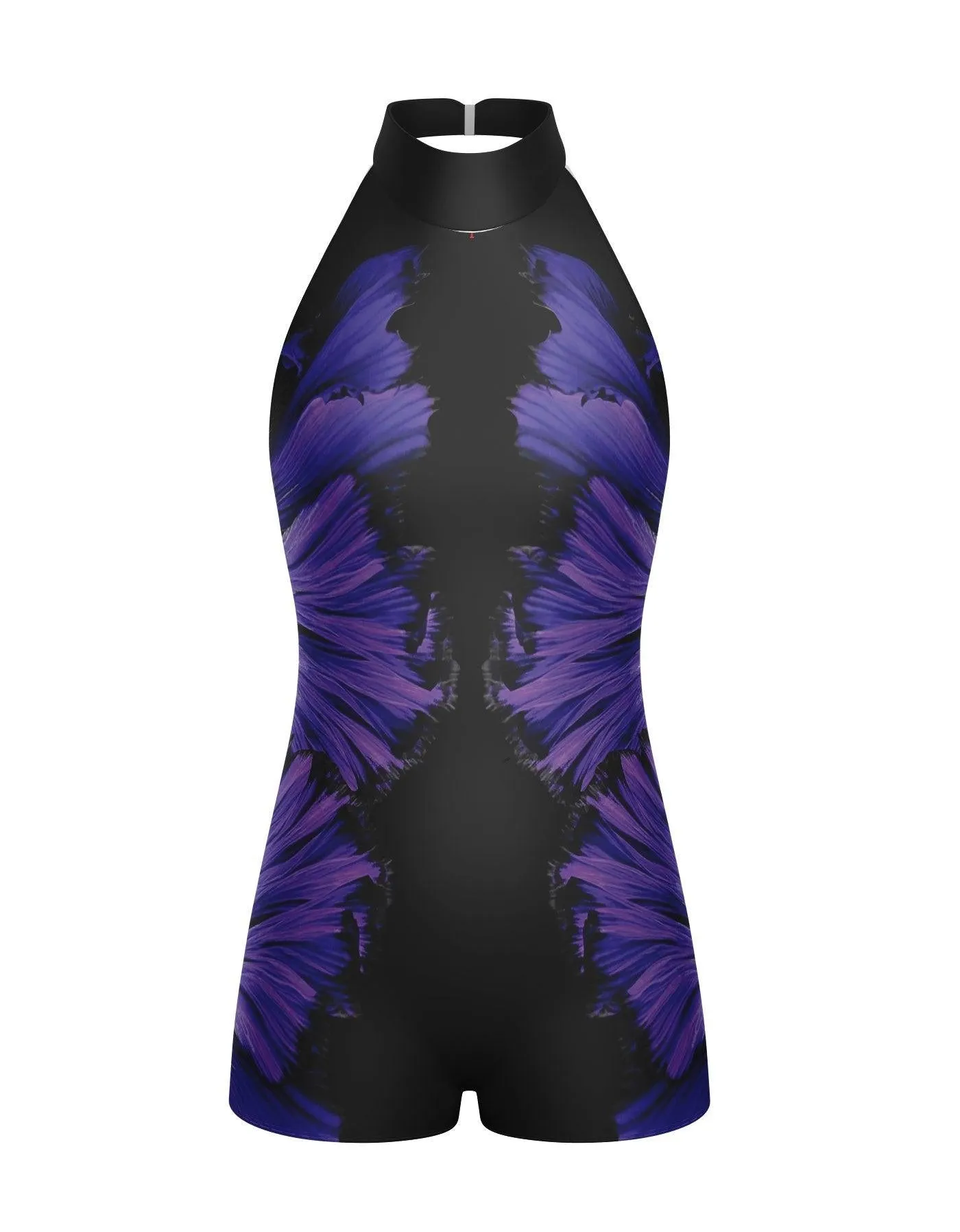 Vibrant Halter Biketard