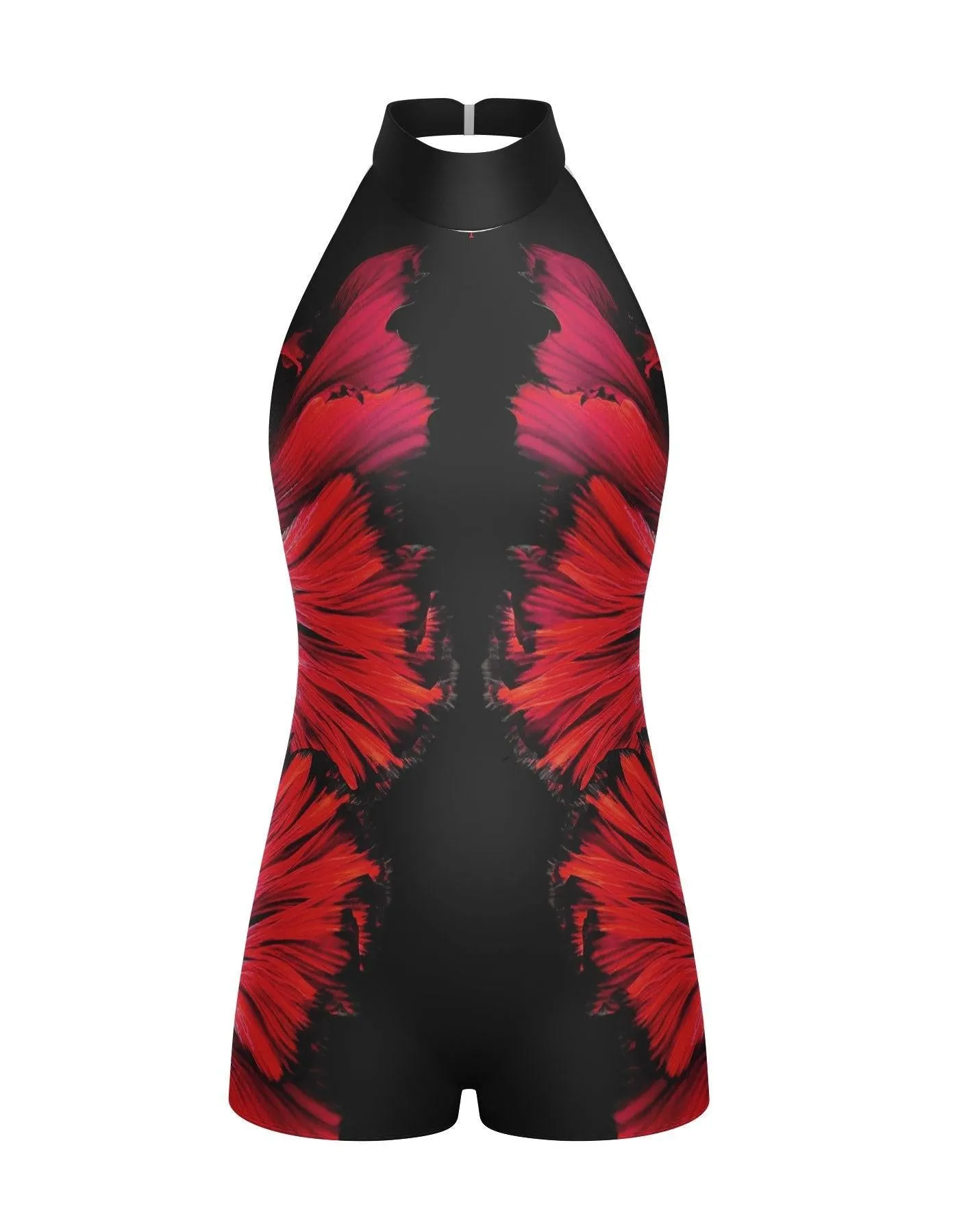 Vibrant Halter Biketard